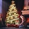 Christmas Tree Gold Garland Christmas Decorations Indoor Outdoor Party Decorations